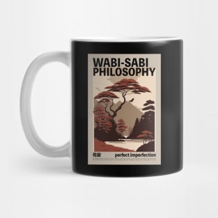 Japanese Landscape - Perfect Imperfection - Wabi Sabi Mug